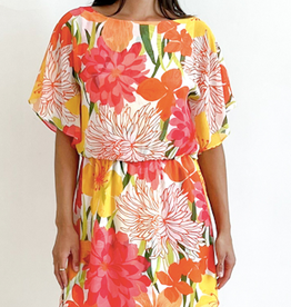 Trina Turk Catarina Dress Multi Floral