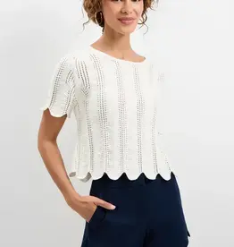 Trina Turk Playa Largo Top White