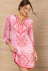 Hale Bob Austen Dress Red