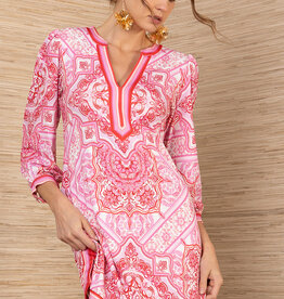 Hale Bob Austen Dress Red