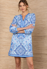 Hale Bob Austen Dress Blue