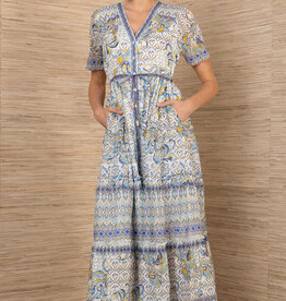 Hale Bob Ruthie Dress Blue