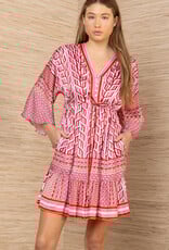 Hale Bob Hale Bob Theia Dress Red