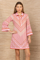 Hale Bob Benicia Dress Red