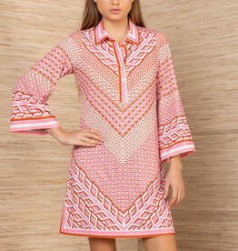 Hale Bob Benicia Dress Red