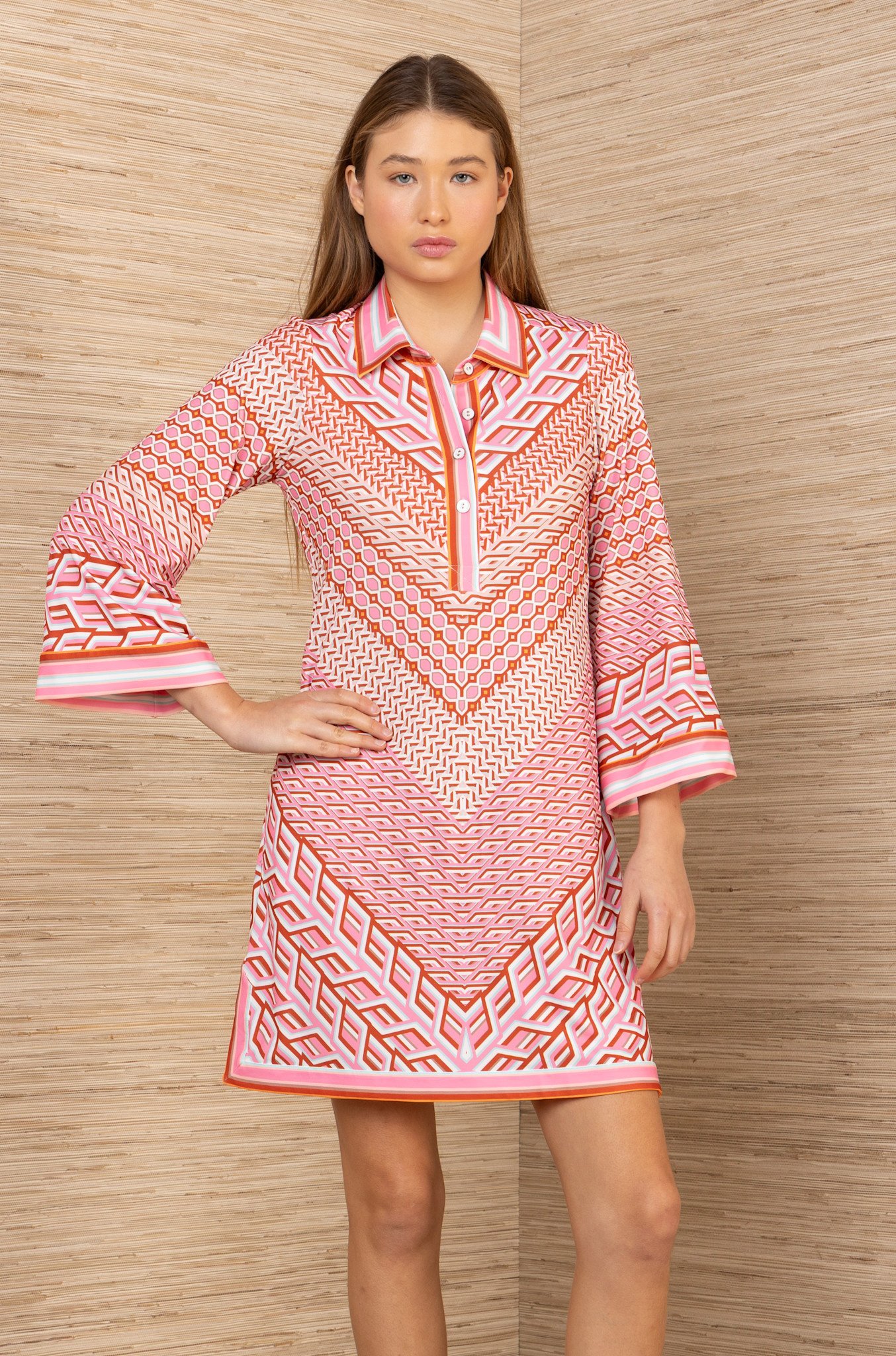 Hale Bob Hale Bob Benicia Dress Red