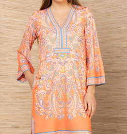 Hale Bob Tilly Dress Orange