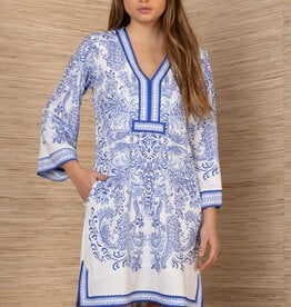 Hale Bob Tilly Dress Blue