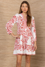 Hale Bob Maxwell Dress Red