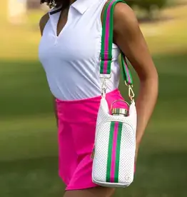 Wanderfull HyrdoBag Handle White Pink/Green Strap