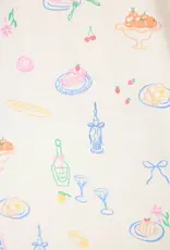 PJ Salvage Parisian Picnic Short PJ Set