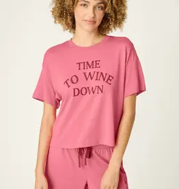 PJ Salvage Time to Wine Down Softee Set