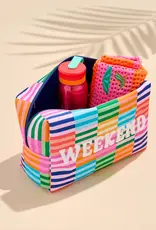 Shiraleah "Weekend" Oversized Zip Pouch