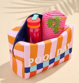 Shiraleah "Pool Day" Oversized Zip Pouch