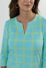 Sailor Sailor Lucille Dress Medallion Chain Green