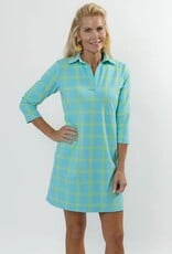 Sailor Sailor Polo Dress Medallion Chain Green