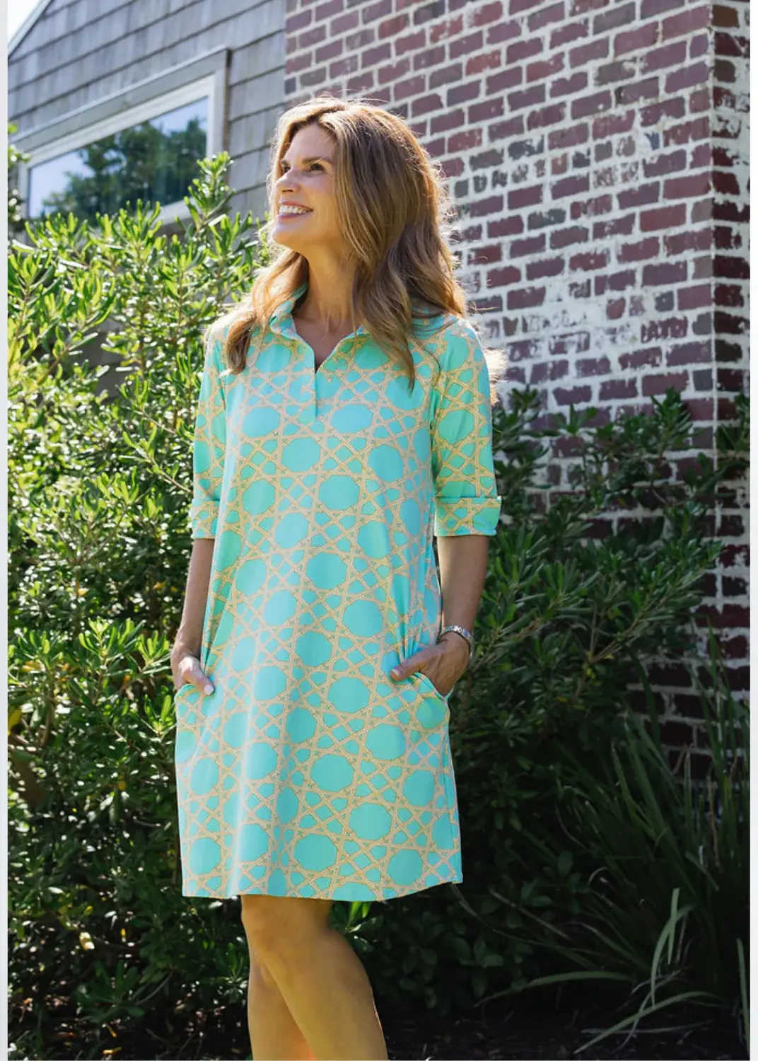 Sailor Sailor Lizzie Dress Bamboo Green