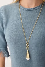 Spartina Spartina St. Augustine Necklace 28" Pearl