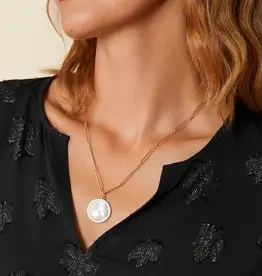 Spartina Franklin Necklace 24" Mother-of-Pearl