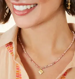 Spartina Richmond Hill Necklace 17.5" Pink