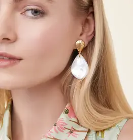 Spartina Enclave Earrings Mother-of-Pearl