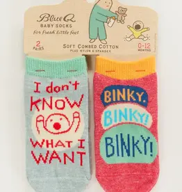 Blue Q Blue Q Baby Socks Binky