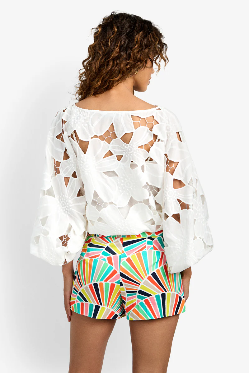 Trina Turk Coastal Top White
