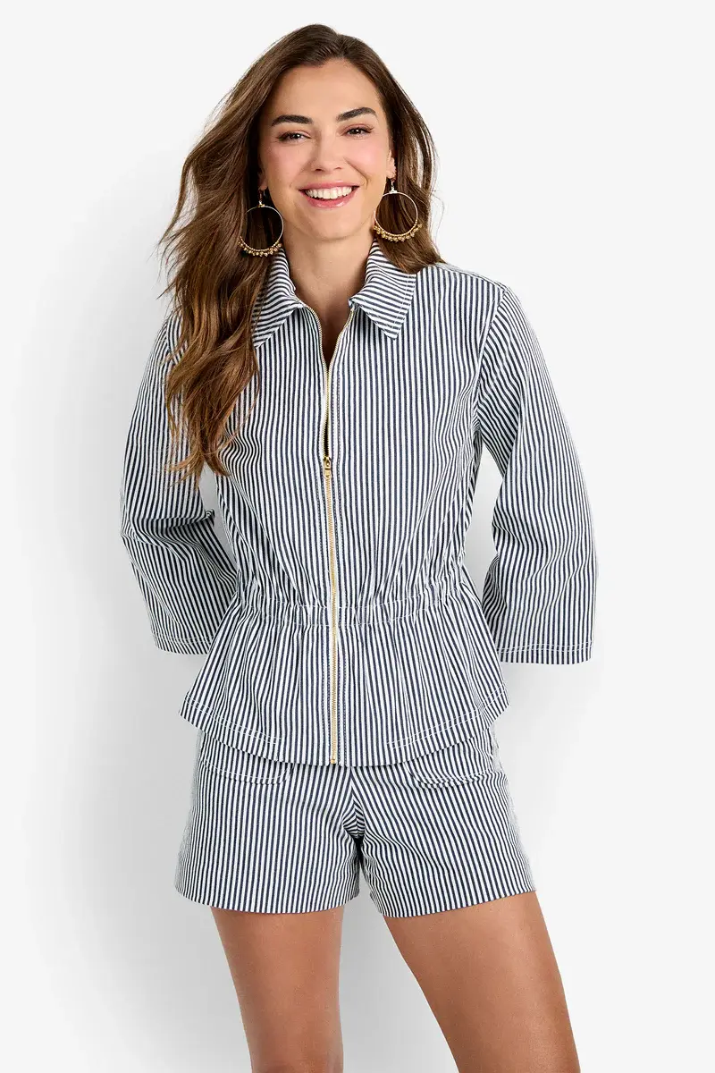 Trina Turk Rafferty Jacket Ink