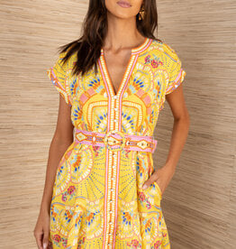 Hale Bob Ciara Dress Yellow