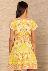 Hale Bob Ciara Dress Yellow