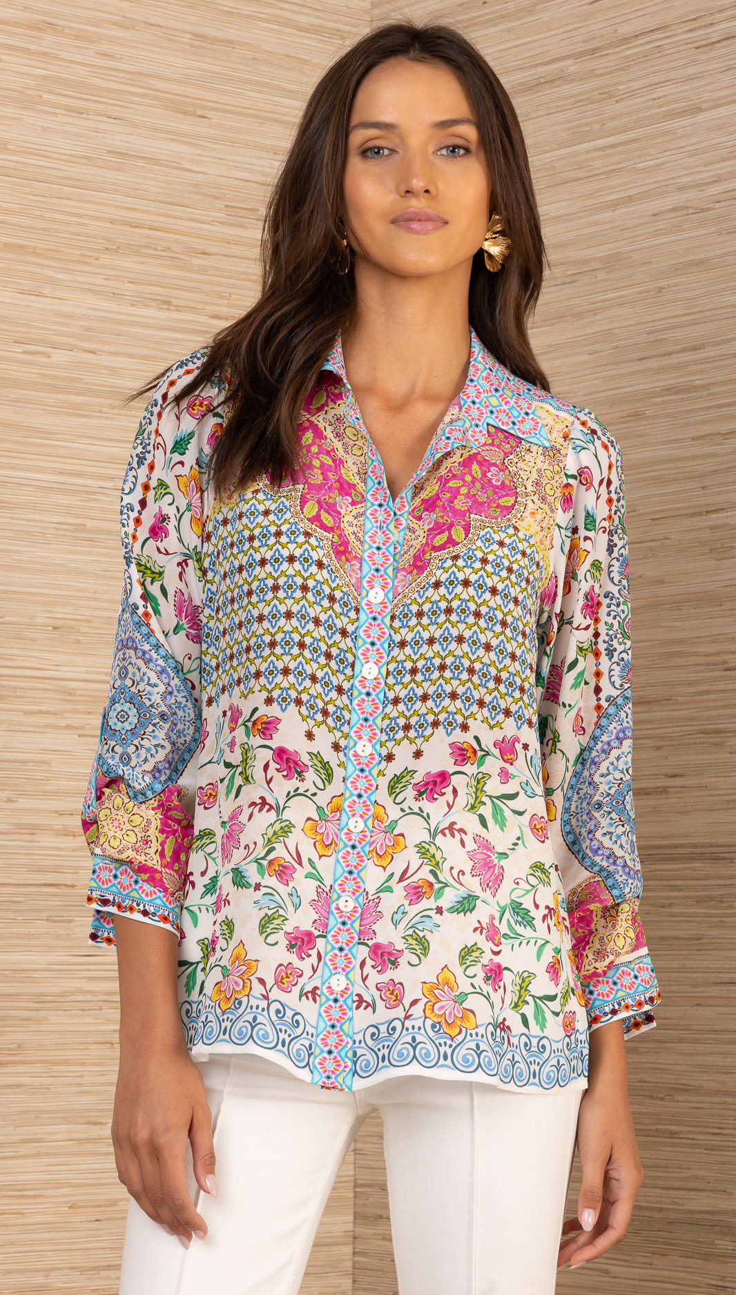 Hale Bob Inez Top Ivory