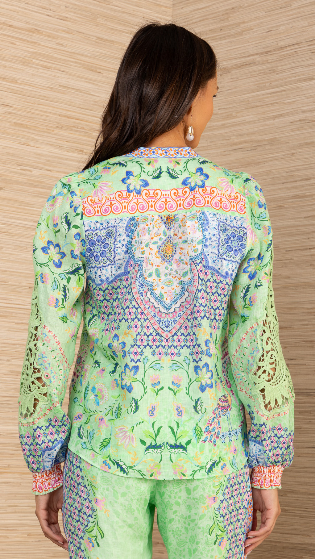 Hale Bob Dinah Top Green