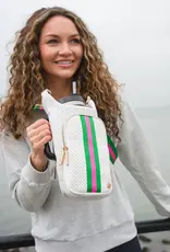 Wanderfull HyrdoBag Handle White Pink/Green Strap