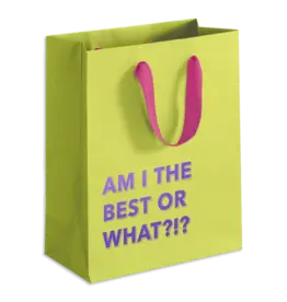 Pretty Alright Am I the Best Or What Gift Bag