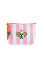 Shiraleah Stripe Paddles Zip Pouch