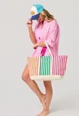 Shiraleah Port Stripe Tote Multi
