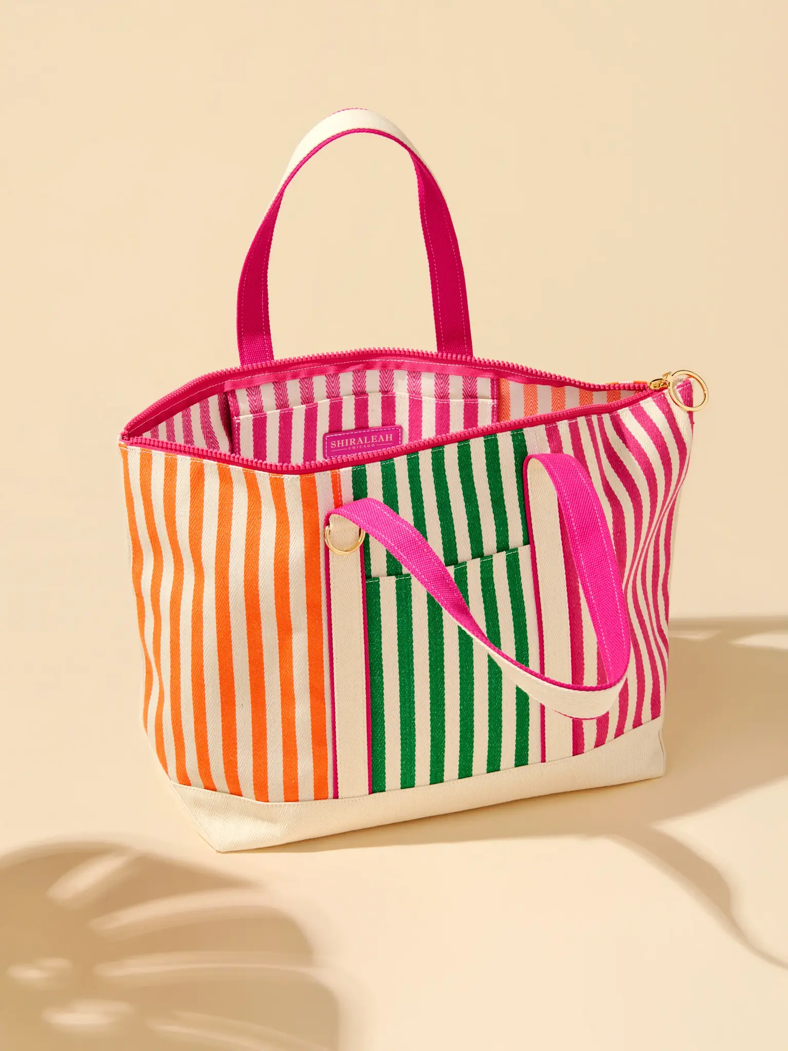 Shiraleah Port Stripe Tote Multi
