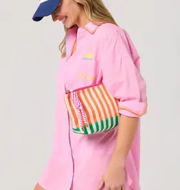 Shiraleah Port Stripe Pouch Multi