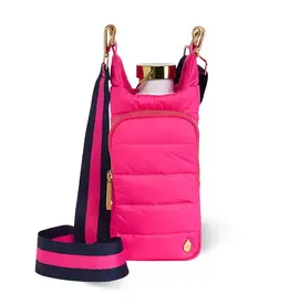 Wanderfull HydroBag Bright Pink Navy Strap