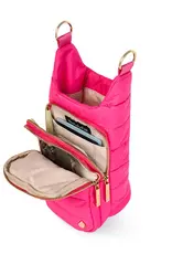 Wanderfull HydroBag Bright Pink Navy Strap