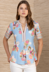 Hale Bob Elvira Top Blue