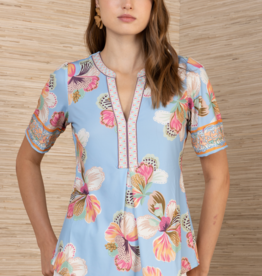 Hale Bob Elvira Top Blue