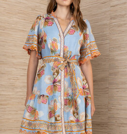 Hale Bob Brody Dress Blue