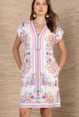 Hale Bob Blanca Dress Pink