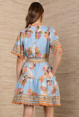 Hale Bob Brody Dress Blue