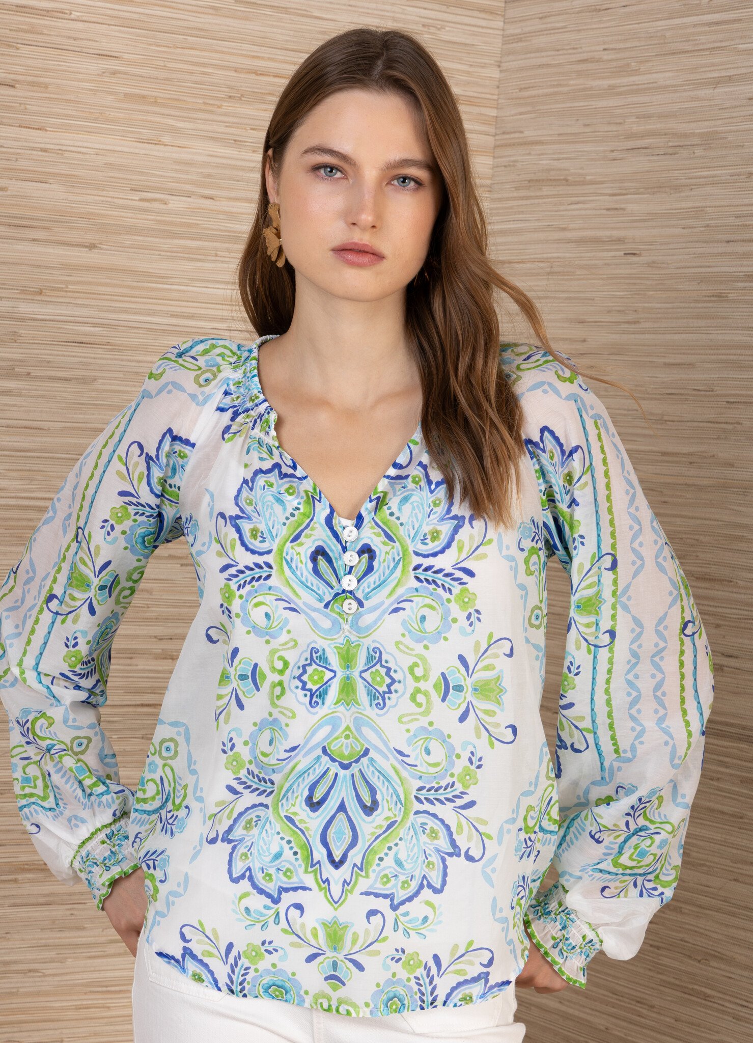 Hale Bob Verona Top Blue