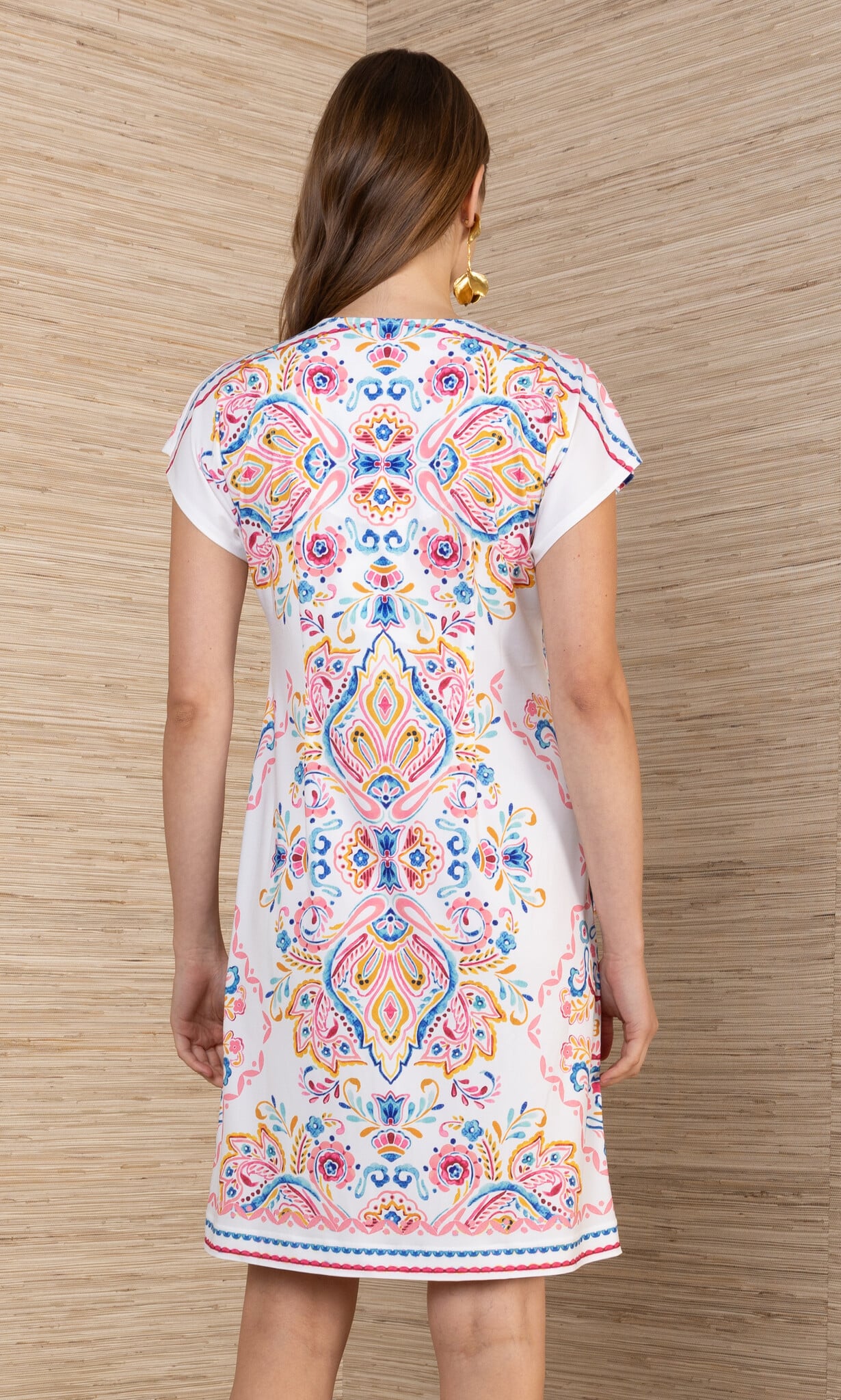 Hale Bob Blanca Dress Pink
