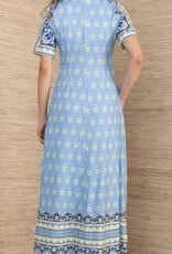 Hale Bob Bruna Maxi Dress Blue