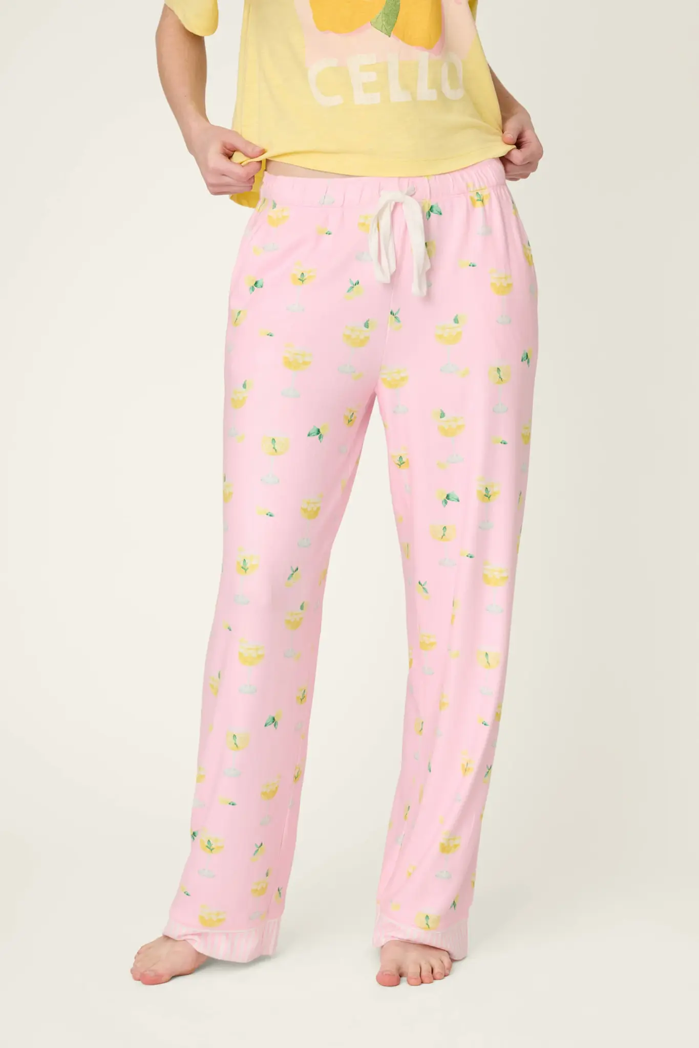 PJ Salvage Limoncello Life Pajama Pants