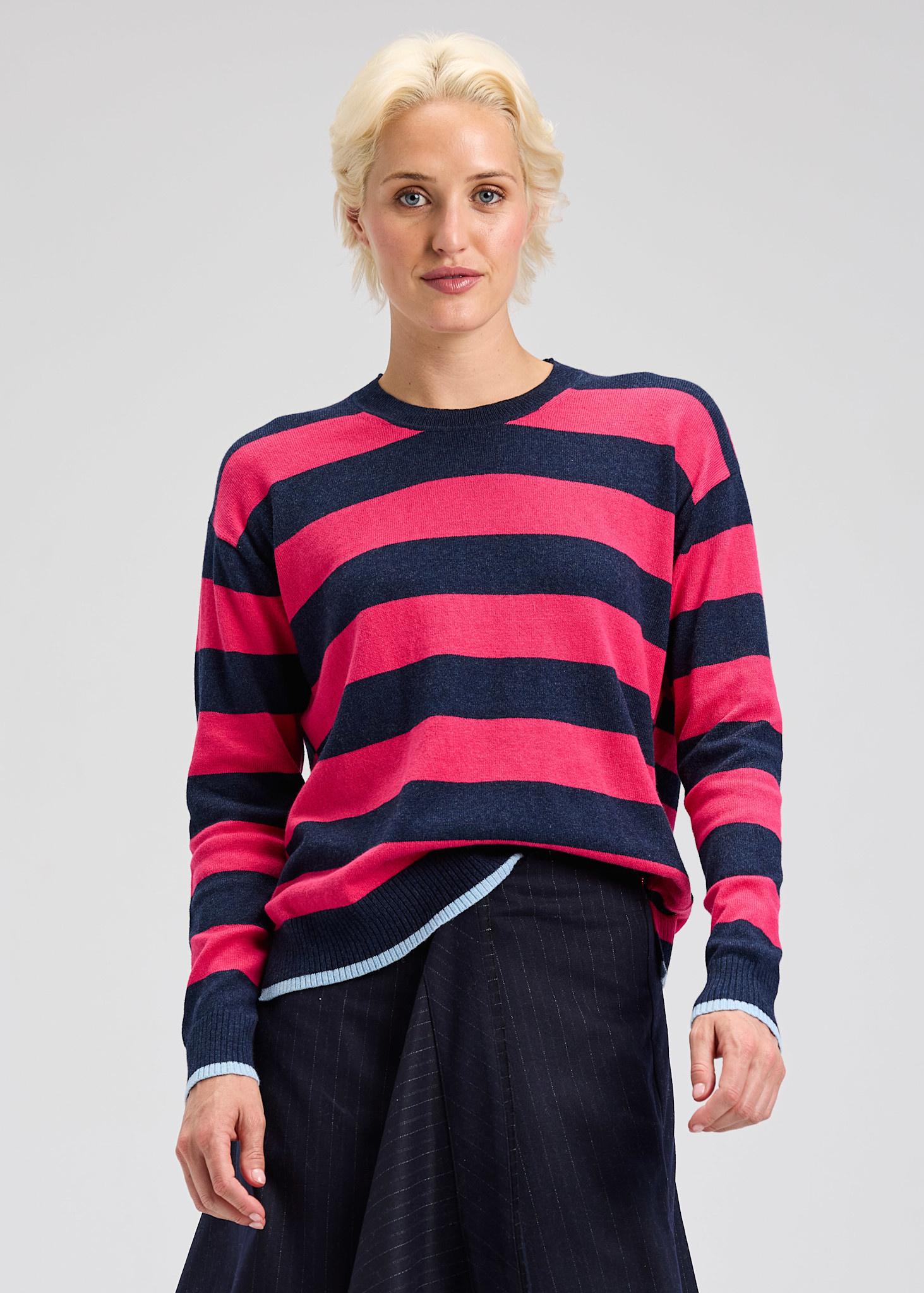 Zaket & Plover Stripe Crew Top